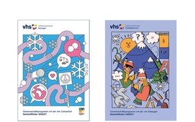 Titelbilder vhs Kitzingen und Ochsenfurt
